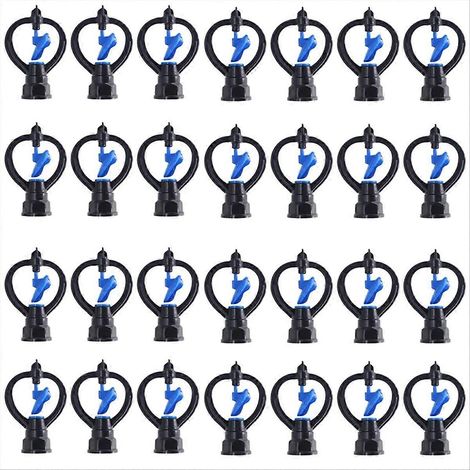 Lot de 50 Butterfly arroseur automatique External fil Impeller buse 360 degré automatique Rotation arroseur irrigation (1/5)