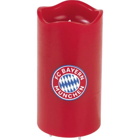 No-name Bougie FC Bayern LED rouge 15 cm (1/5)