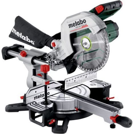 Metabo – Scie à onglet radiale 254mm 18V – Moteur Brushless – Capacité de coupe 305x92mm – Inclinaison de lame 47° – Pour bois tendre