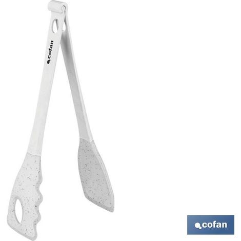Pinzas de nylon y silicona blanca modelo bach 28 cm (1/3)