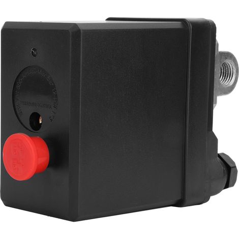 380V 3-Phasen 4-Loch Vertikaler Druckschalter Steuerventil G1/4" für Luftkompressor (1/5)