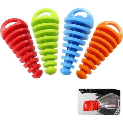 Sollbry Lot de 4 bouchons d'échappement universels pour moto et motocross (1/5)