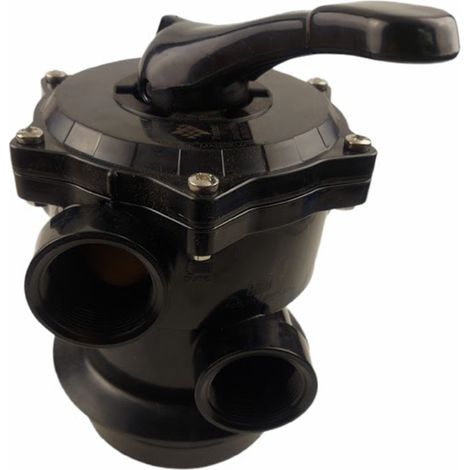 Pentair – Vanne papillon 6 positions – Filetage 1" 1/2 – Pour filtration de sable – Débit 9 m3/h – Compatible avec kit Azur (1/8)