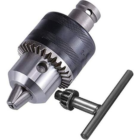Mandrin De Perçage - 1.5-13 mm - Pour Clé À Chocs 1/2 Pouces - Adaptateur Carré 1/2" - Filetage 1/2-20 UNF (1/5)