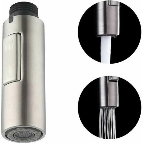 Boquilla de repuesto para grifo de cocina, cabezal de ducha universal extraíble (G1/2") (1/5)
