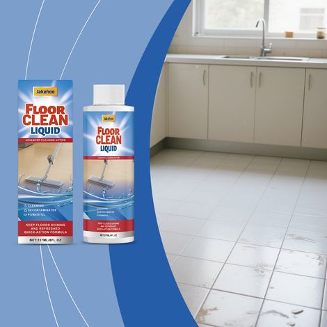 Bodenreiniger für Glanz, Pflege, Erfrischung und schonende Anwendung auf Hartholzböden und Fliesen – 237 ml -- DTEKGAZ (1/5)