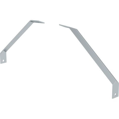 Günzburger Steigtechnik 2x raidisseur d'angle pour escabeau en aluminium - 019412