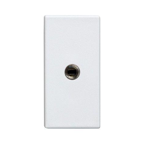 Conector mini jack 3.5mm medio elemento Simon 27 Play Blanco (1/3)