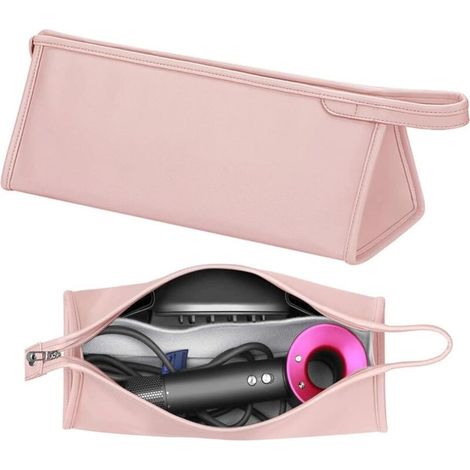 Bardusch-Sac étanche pour sèche-cheveux, portable, PU, pour peignes, fers à friser. (1/5)