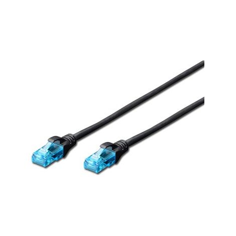 Digitus DK-1512-005/BL 2x RJ45-Stecker (8P8C). Struktur: 4 x 2 AWG 26/7, verdrilltes Paar. Schuhe mit Knickschutz