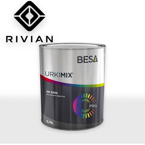 Pot de peinture Polyuréthane / bi composant Rivian  150 gr