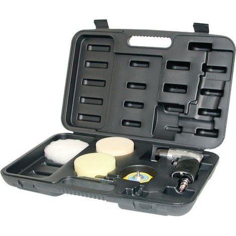 Lacme - Coffret mini ponceuse/polisseuse Diam 75 mm 3en1 (1/5)