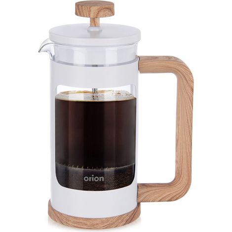 Kaffeefilter für French Press, weißes Glas, 400 ml
