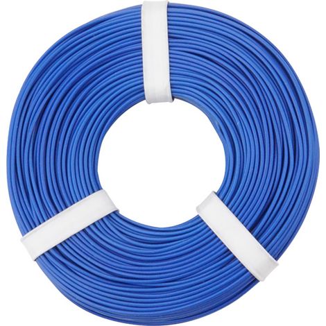 Donau Elektronik 125-052 Litze  1 x 0.25 mm² Blau 50 m