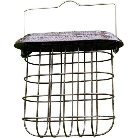 Hanging Suet Block Bird Feeder for Bird Feeding Stations (1/5)