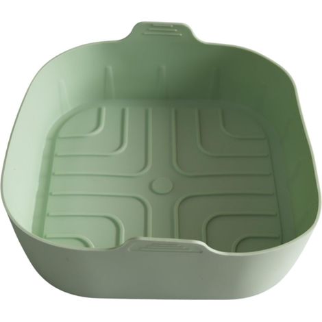Fackelmann Stampo Air Fryer quadrato 20,5 cm, silicone LFGB adatto al contatto con gli alimenti, resistente alle alte temperature e lavabile in lavastoviglie, flessibile e facile da pulire