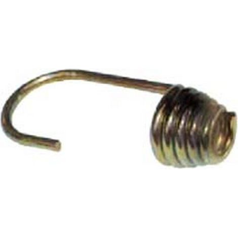 50PZ GANCIO METALLO TROPICALIZZATO CORDA ELASTICA mm20x27x59h. filo spessore