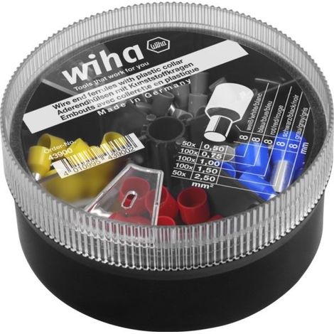 Jeu de bits Wiha W43900 0 5-2 5 mm 400 unités