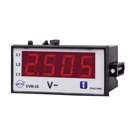 ENTES® EVM-3C-48 Tester a 1 fase AC strumento da pannello con relè in uscita (1/2)