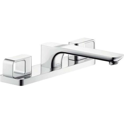 hansgrohe AXOR Urquiola 3-Loch Wannenrandarmatur, Ausladung (1/3)