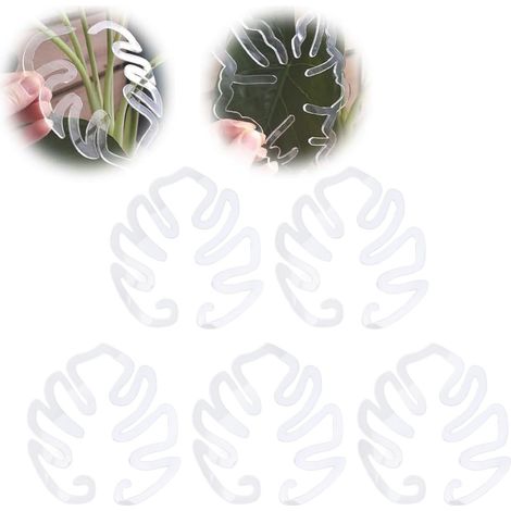 5 pinzas acrílicas para plantas – Soportes para macetas – Pinzas estéticas (1/5)