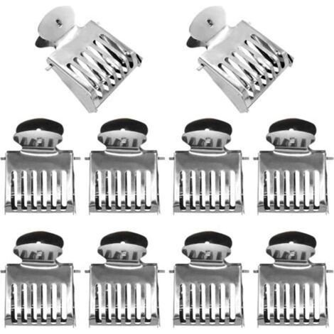 Juego de 10 clips de acero inoxidable para apicultura, para jaulas de abejas, herramientas y equipos para apicultores