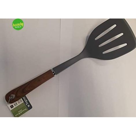 Tognana Stone and Wood Style Spatola da cucina in Nylon resistente al calore fino a 210°C adatta a pentole antiaderenti lavabile in lavastoviglie