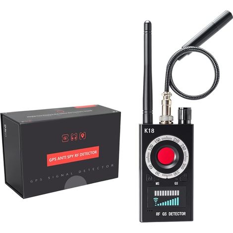 Détecteur Micro Espion, Détecteur de Micros GPS, Detecteur de Camera et Micro Espion de Bugs pour Bureau à Domicile Hôtel (1/5)