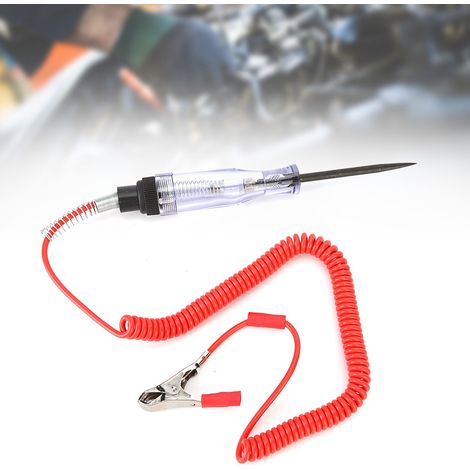 Testeur de circuit électrique auto 6-24V sonde de diagnostic numérique outil de testeur de tension pour voiture stylo multimètre (1/5)