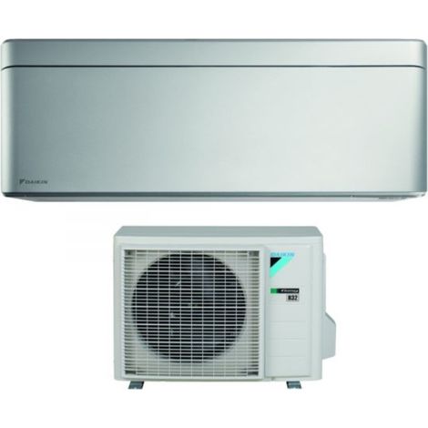aire acondicionado daikin bluevolution inverter aire acondicionado stylish series total silver 18000 btu ftxa50bs r-32 wi-fi integrado clase a++ color gris - garantía italiana