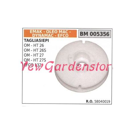 Polea de arranque EMAK, cortasetos OM HT 26 26S 27 27S EFCO 132 005356