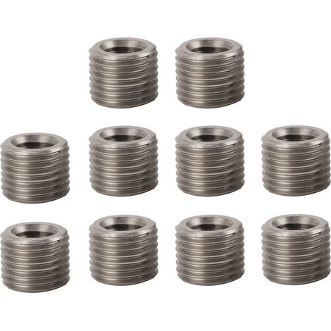10 Pièces Écrous de Réparation Filetés en Acier Inoxydable Durable Accessoires Quincaillerie M3 M5 4MM (1/5)