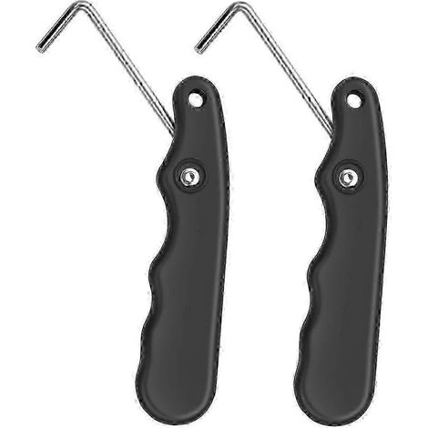 Stück Schlittschuhspanner, Eishockey-Schlittschuhwerkzeug, Schlittschuhspanner, Abzieher - Gut-black (1/5)