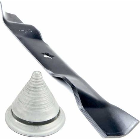 Lame tondeuse pour AYP Bernard Husqvarna Jonsered 46 cm + équilibreur (1/5)