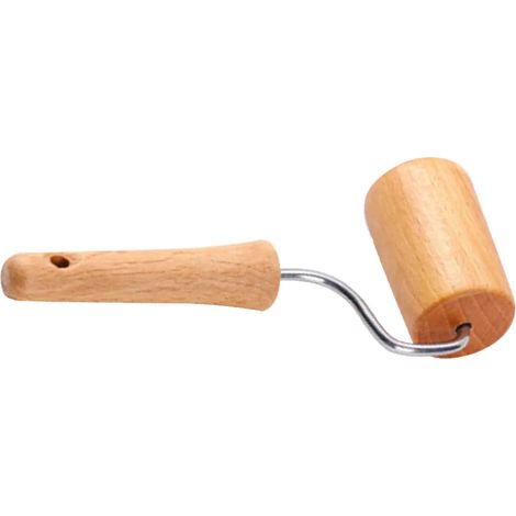 Nudelholz klein 7,8 x 4,4 x 19 cm Nudelholz Buchenholz Leichtlaufmechanik
