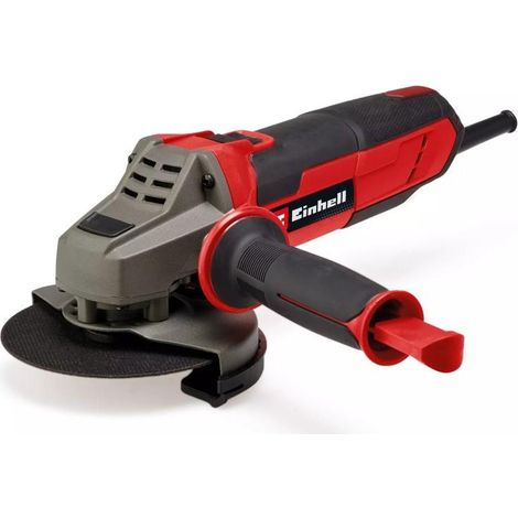 Einhell Smerigliatrice Angolare TE-AG 125/1010 Nero Grigio Rosso