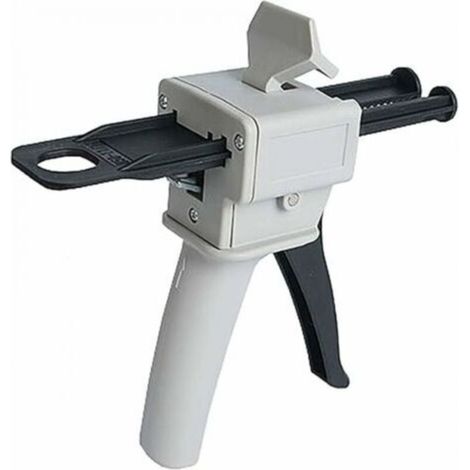 ALLIANDISPistolet Distributeur Époxy 50 ml, AB Pistolet à Colle Époxy Poignée Applicateur pour Mélange Colle, Ratios 2 :1 (Pistolet) (1/4)
