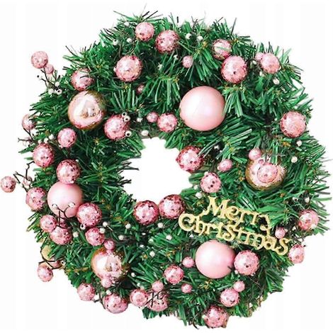 Couronne de Noël artificielle, décoration de Noël, rose de Noël (1/5)