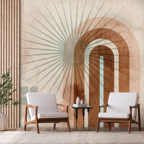 Papier peint Solar Arcs - 150 x 105 cm (1/4)