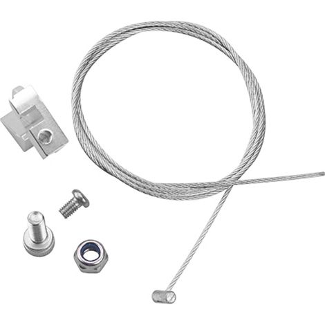 Bouton de déverrouillage du levier de frein à main en acier, câble de frein à main de stationnement compatible avec Ford Galaxy MK3 2006-2015 (1/5)