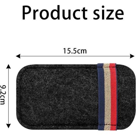 Porte lunettes de voiture - Clip support universel Fixation sur visière - Accessoire intérieur auto - Noir (1/5)