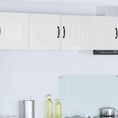 Wall Cabinet LUCCA High Gloss White 80 x 31 x 40 cm vidaXL