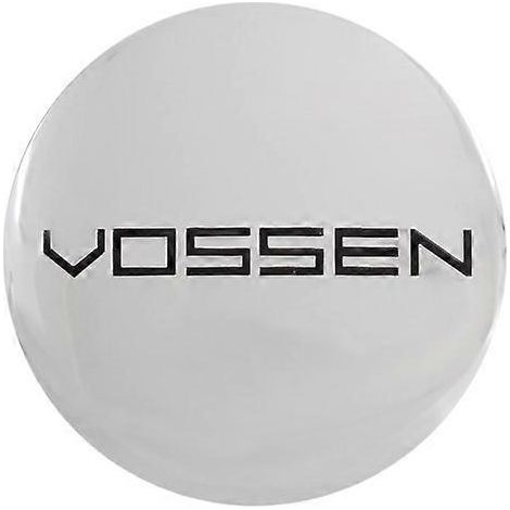 Lot de 4 autocollants pour cache-moyeu de roue de voiture Vossen Precision Series (45 mm, 56 mm, 60 mm, 65 mm), emblème de voiture.