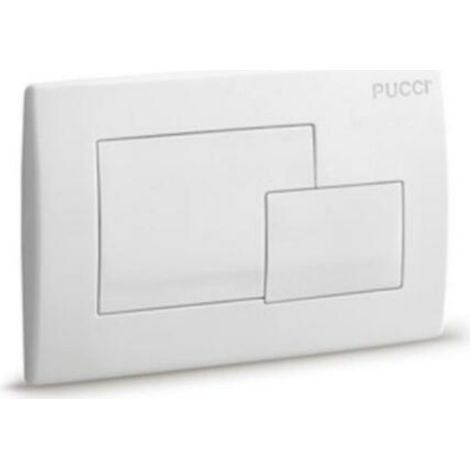 Pucci eco placca con telaio bianca 800005410  ricambio pucci originale