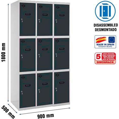 Simonrack Außenschrank grau/anthrazit
