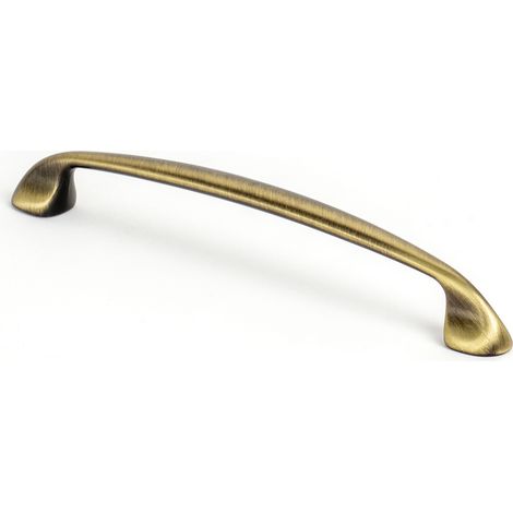 Tirador de Asa para Mueble  Estilo Contemporáneo  Fabricado en Zamak  Acabado en Cuero Satinado  Distancia Entrepuntos: 128 mm  Medidas 1441323 mm  Fijación Atornillado  Incluye Tornillos M4  2 Unidad