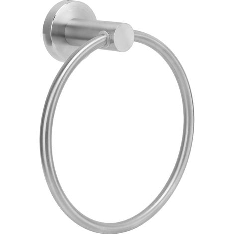 Lot porte-serviette en acier inoxydable 304, brossé, anneau mural pour salle de bain, support de serviette 223130 (1/5)