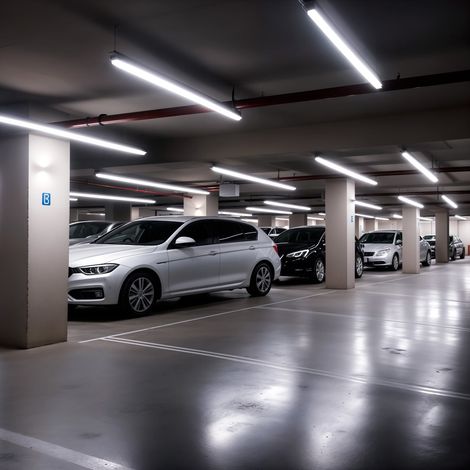 Plafoniera Stagna LED 120cm 36W Sospensione/Superficie IP65 4000K Bianco Naturale