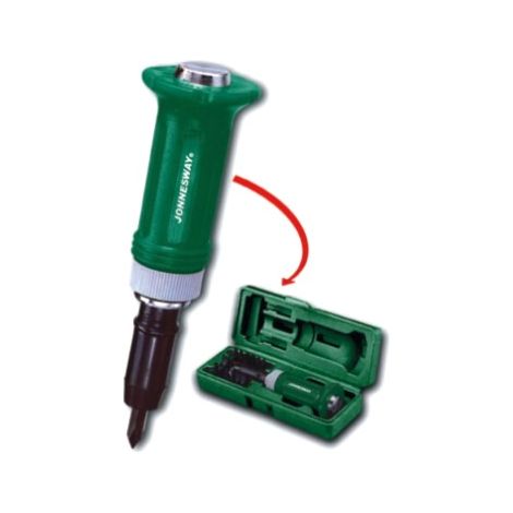 Avvitatore a impulsi da 1/2" con custodia e set di 13 punte