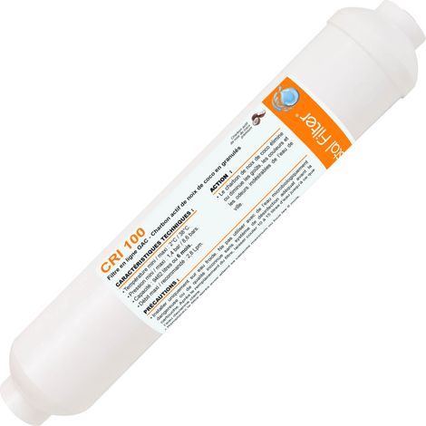 Cartouche Crystal Filter® CRI 100 raccord 1/4'' pour caravane (1/2)
